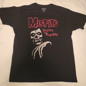 Misfits Legacy Graphic Black T-Shirt NWOT